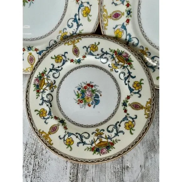 Vintage Talbot by MINTON 6 Plates England - Picture 2 of 5